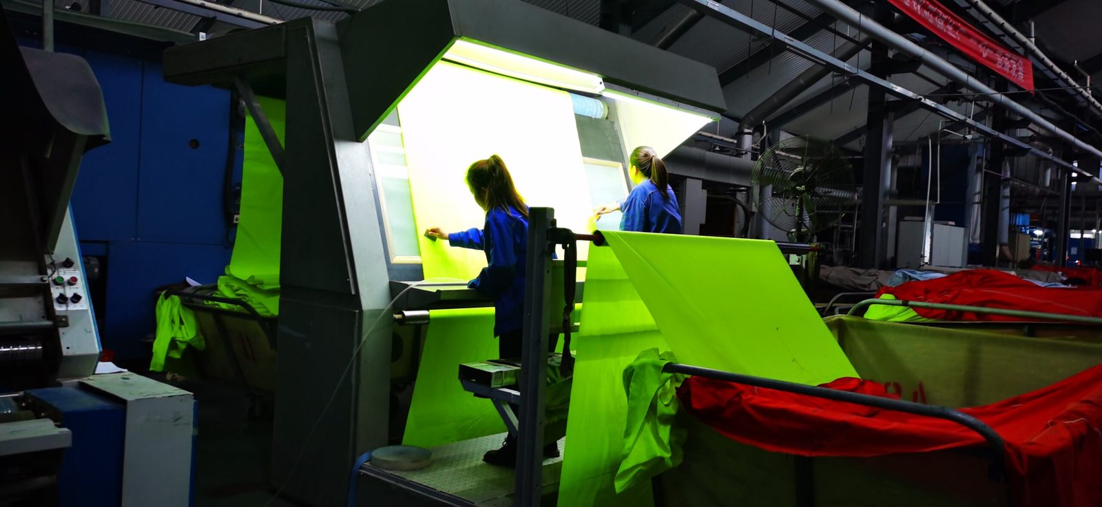 BBN technology — fabric cutting and inspection